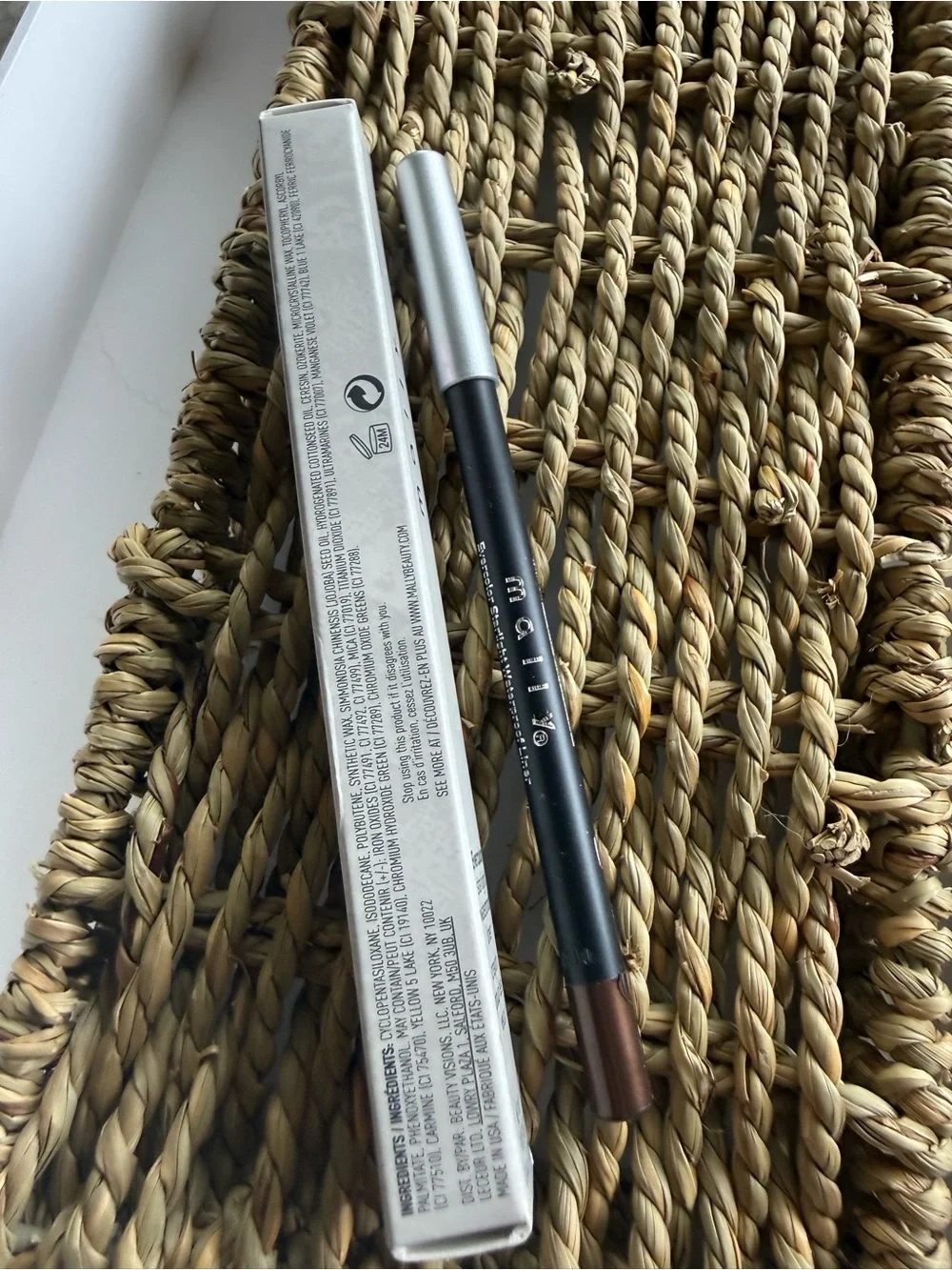 Mally Dark Chocolate Evercolor Starlight Waterproof Eyeliner New